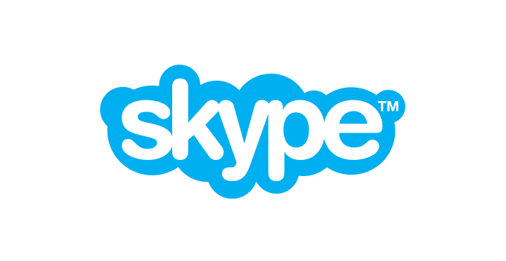 Skype log&oacute;.